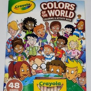 Crayola Colors of the World Coloring Activity Book